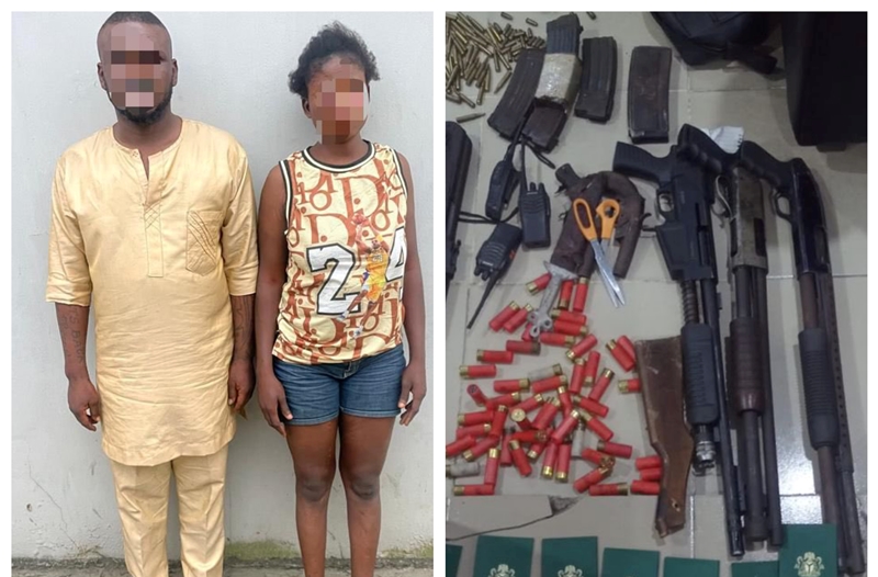 Lagos police uncover large cache of ammunition, nab deadly duo in Mushin