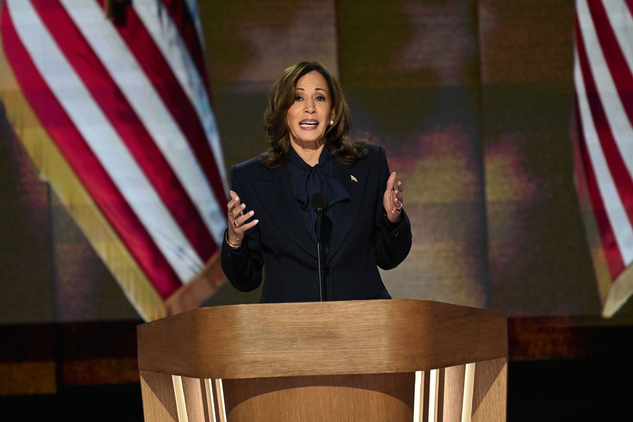 Harris accepts Democratic nomination, vows to be president for all Americans