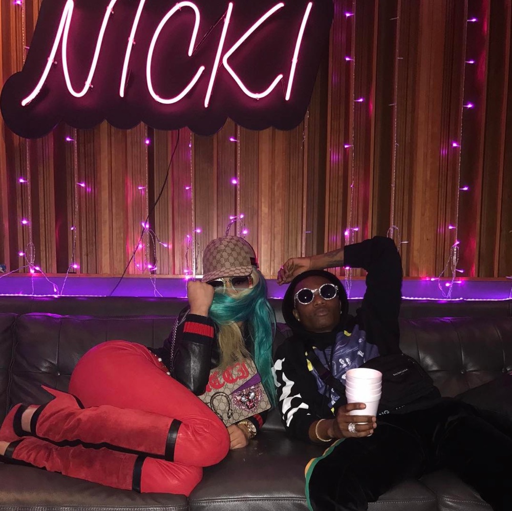 Nicki Minaj speaks on working with Wizkid