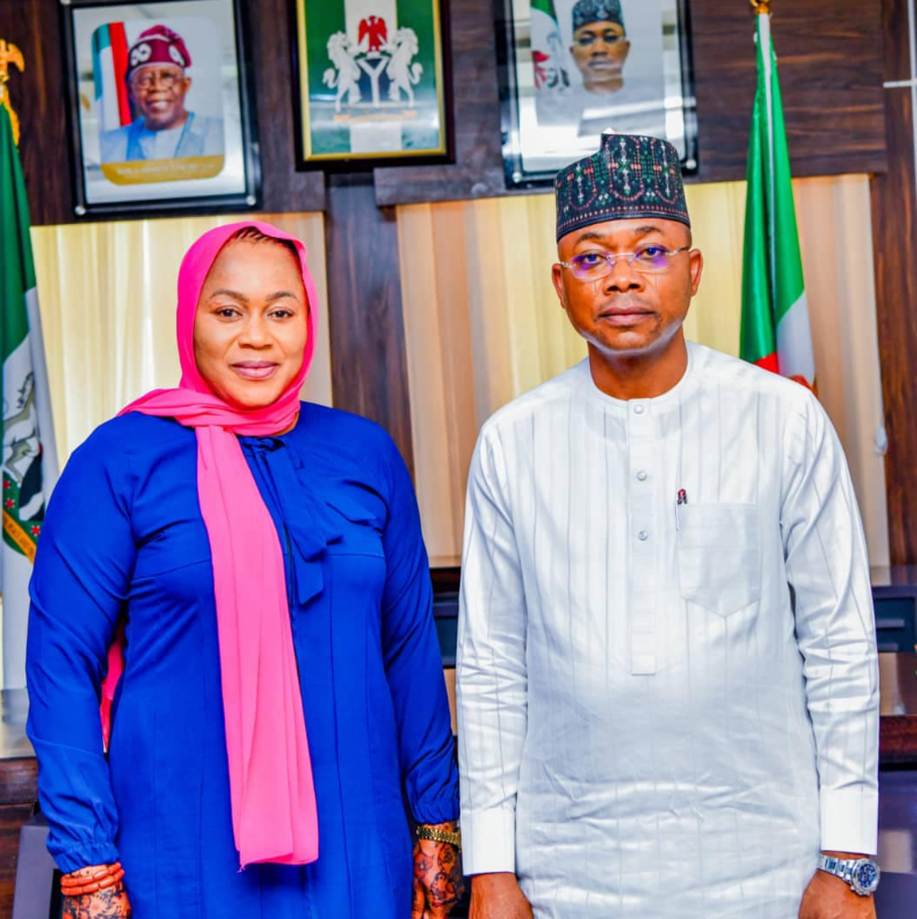 1210 Aides: Oyiza hails Governor Ododo’s inclusive leadership style 