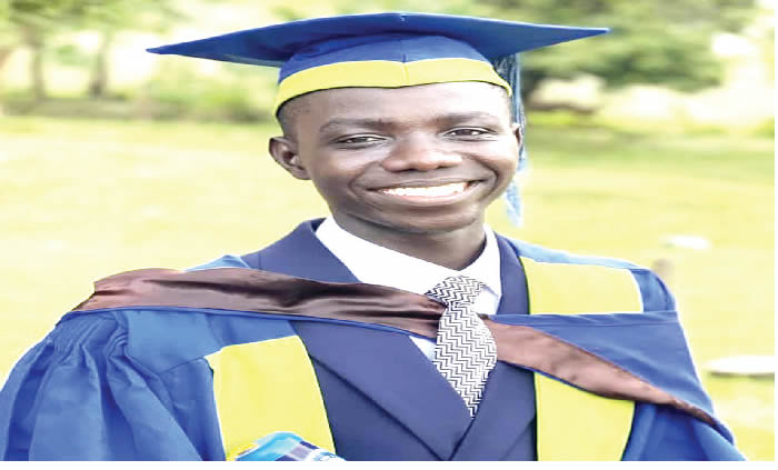 Amos Ishaku, a First Class graduate and IDP in Uhorgua camp, Edo, bags a fully-funded PhD scholarship of University of Illinois, Chicago, USA.