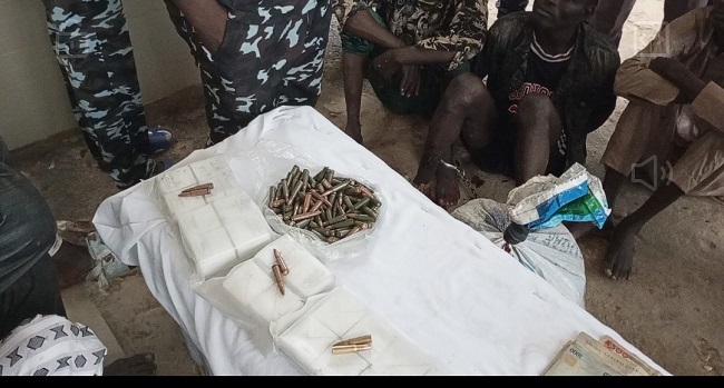 Police nab three gunrunners while attempting to deliver 740 rounds of ammunition to notorious Katsina bandit kingpin, Harisu