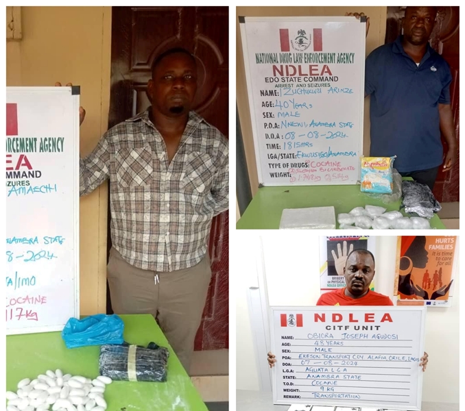 NDLEA smashes cocaine syndicates, recovers multi-billion-naira drugs