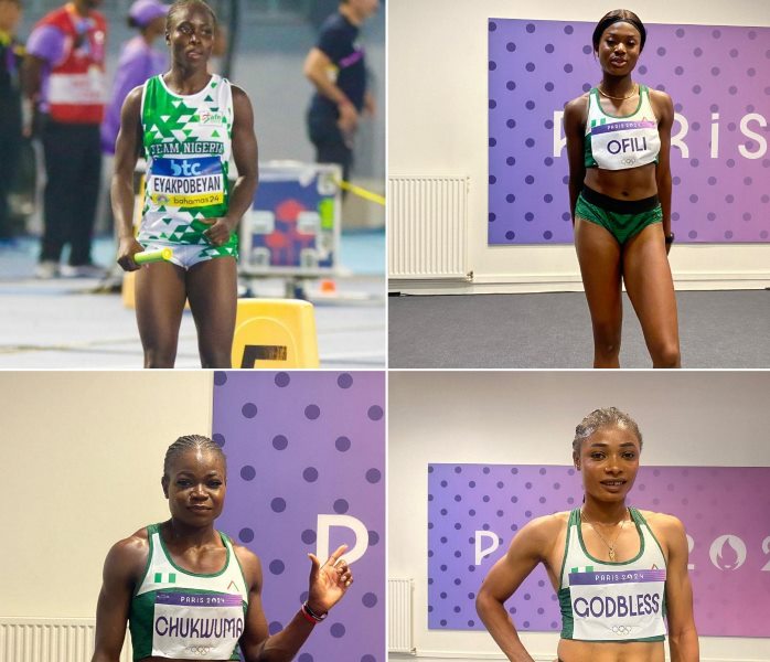 Nigeria fails to reach Women's 4 x 100m Relay final