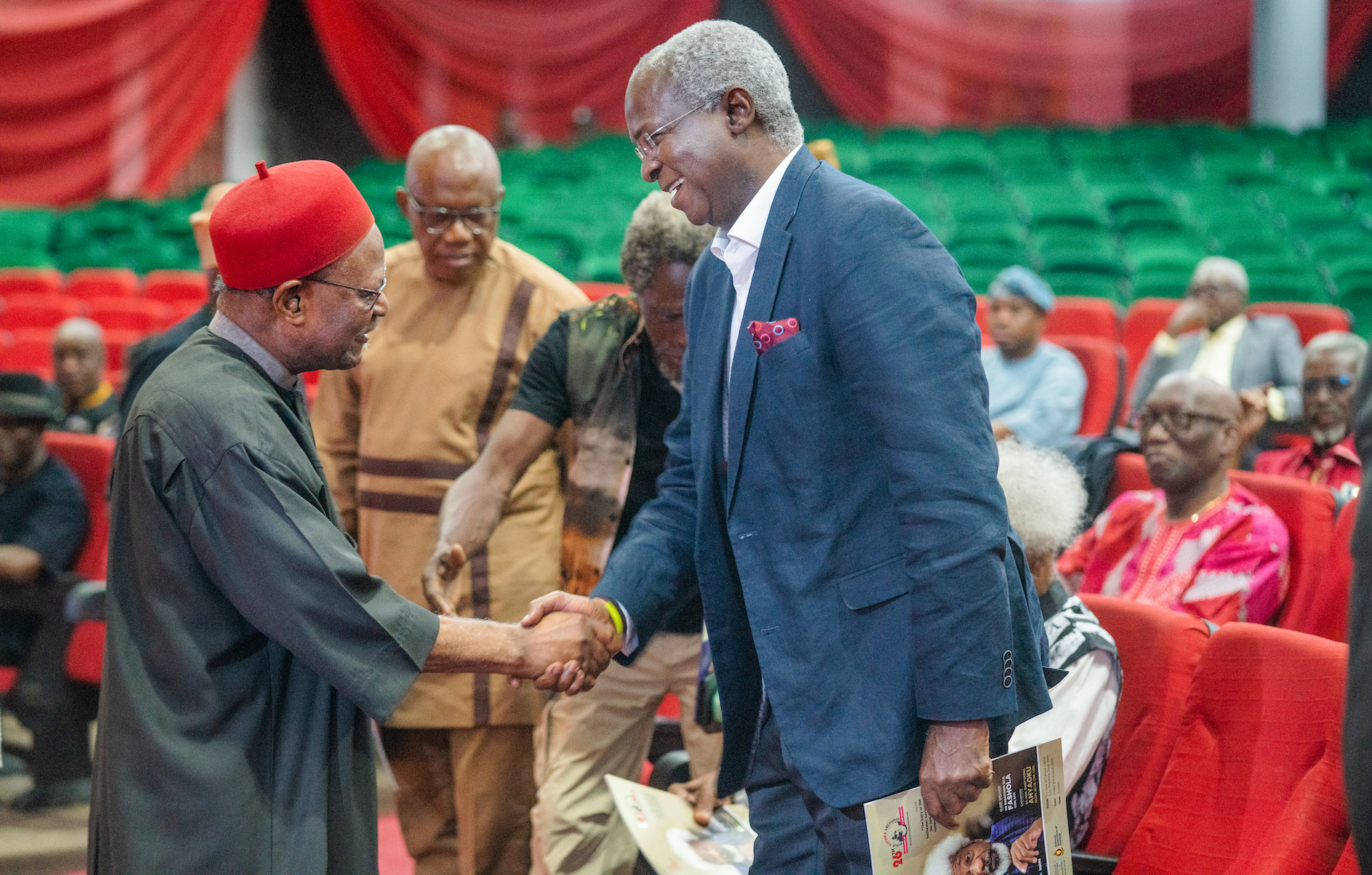 Fashola, Anyaoku, others grace 26th Wole Soyinka Lecture