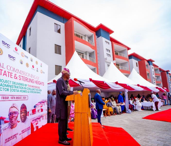 Sanwo-Olu unveils Agboyi-Ketu's twin housing projects
