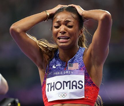 Ofili flops as Gabrielle Thomas strikes gold in Women's 200m in Paris