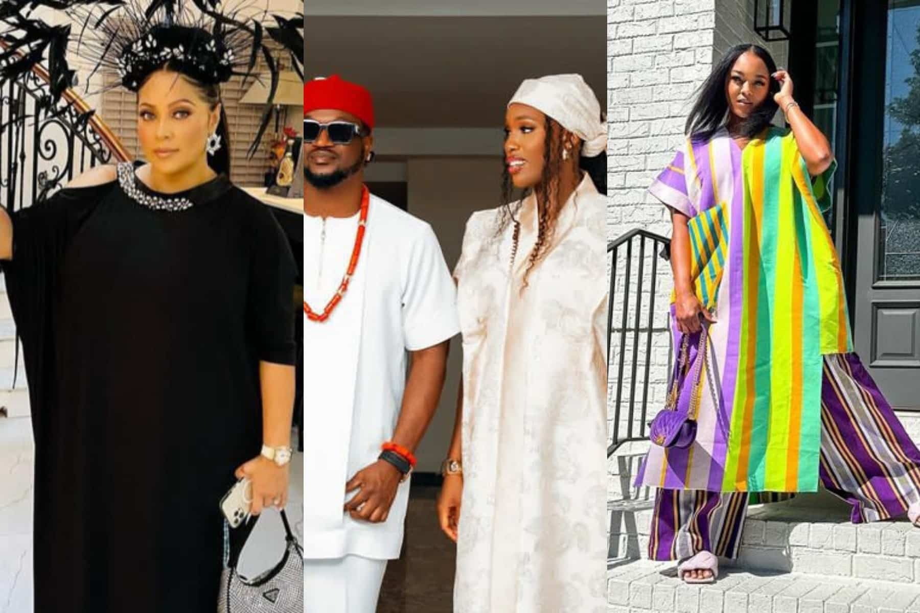 “The one and only” - Lola Okoye praises Anita Okoye's cultural attire