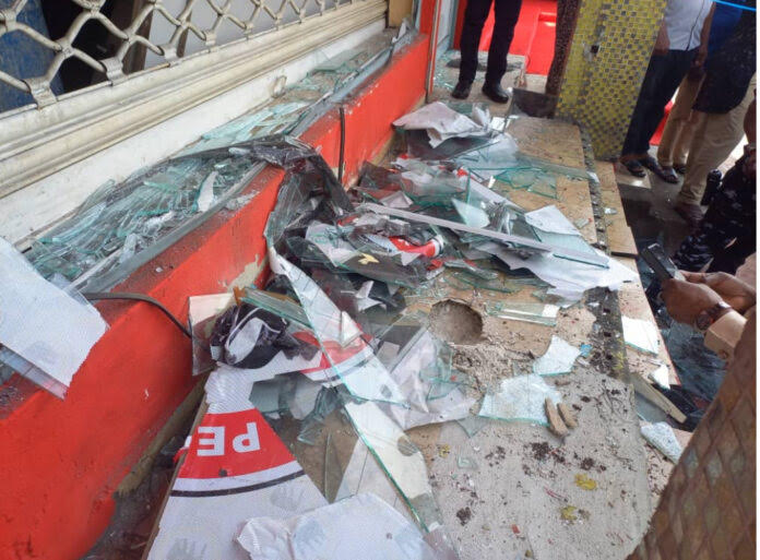 Police confirm arsonists' attack on APP Secretariat in Port Harcourt