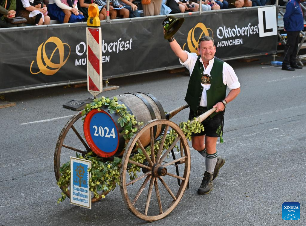 189th Oktoberfest opens in Germany