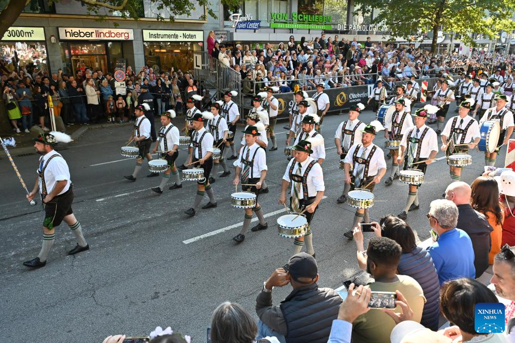 189th Oktoberfest opens in Germany