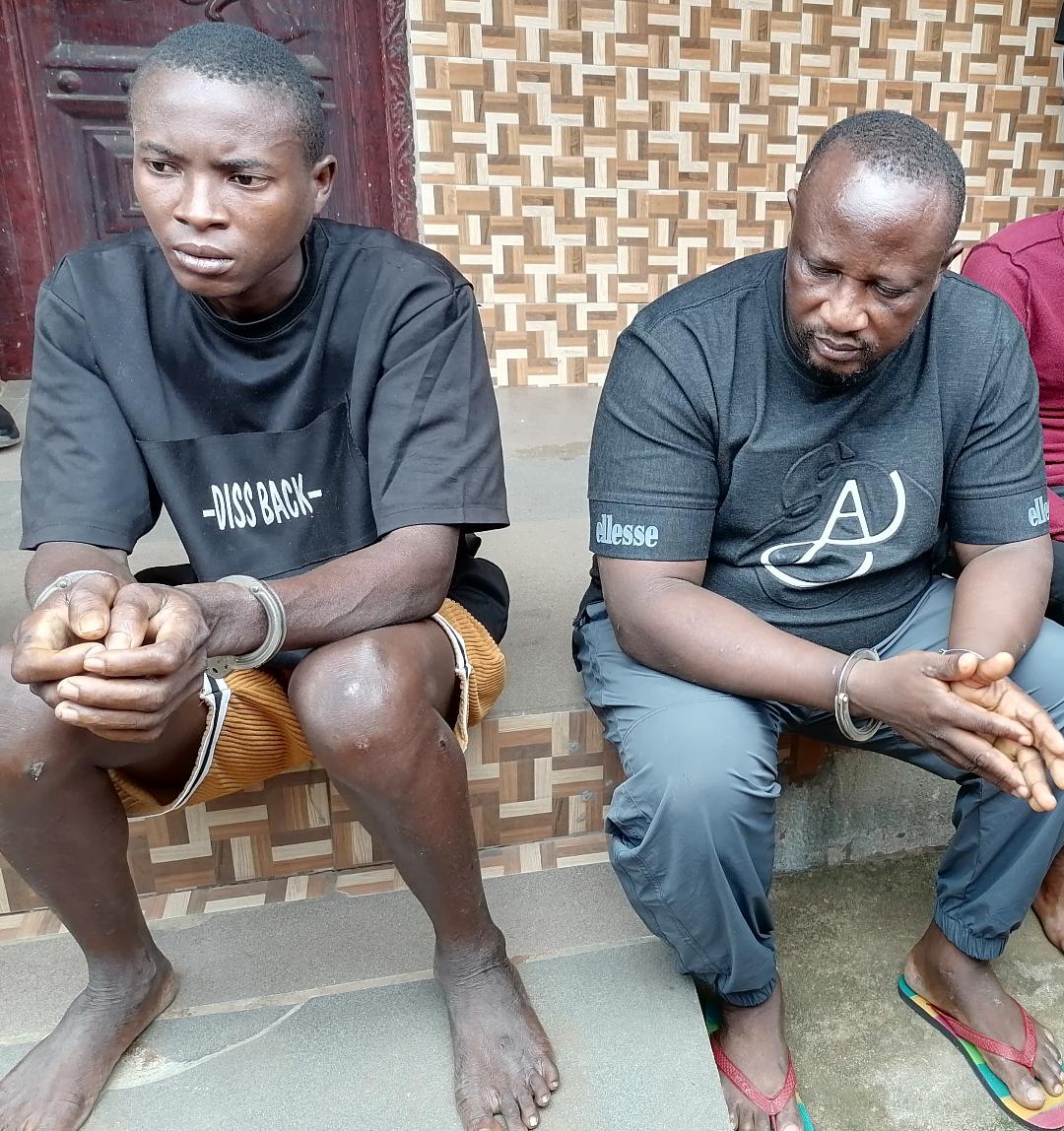 Police nab 50-year-old man, KC Okojie Prince for alleged theft of two electricity transformers and two drums, cable wires in Edo