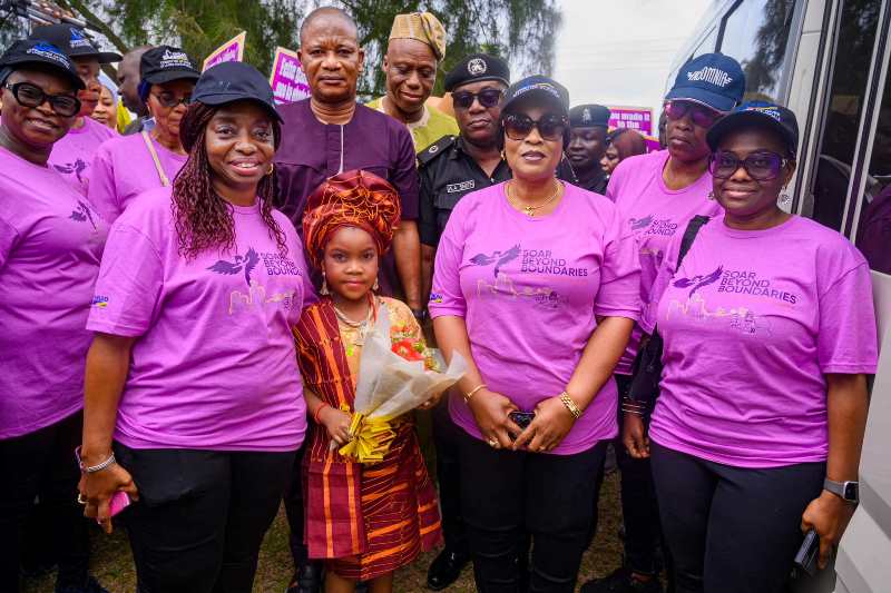 Lagos First Lady champions women's empowerment with historic walk in Badagry