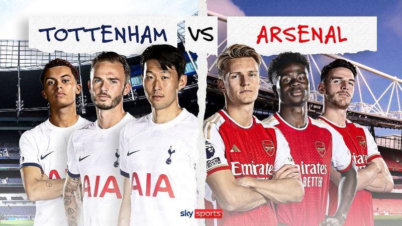 Bragging rights on the Line: Arsenal face Tottenham in 210th North London derby