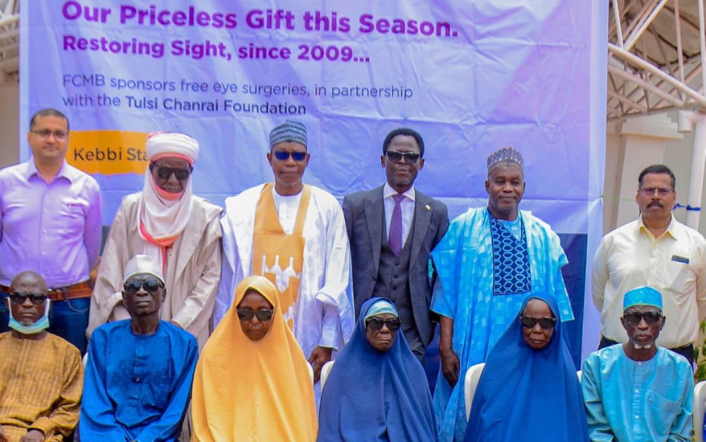 FCMB, Tulsi Chanrai restore vision for 150,000 in Kebbi State