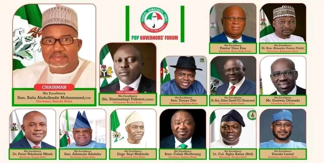 PDP Governors' Forum (PDP-GF) reacts to threats by FCT Minister Nyesom Wike to put fire in their states for support Gov. Siminalayi Fubara