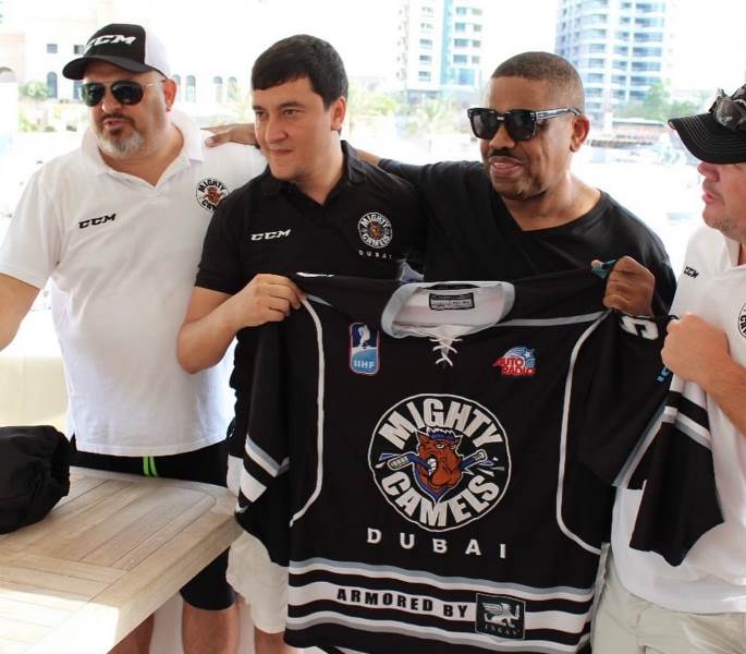 Jubilation as Dubai businessman Maksumov strikes partnership deal with ice hockey team