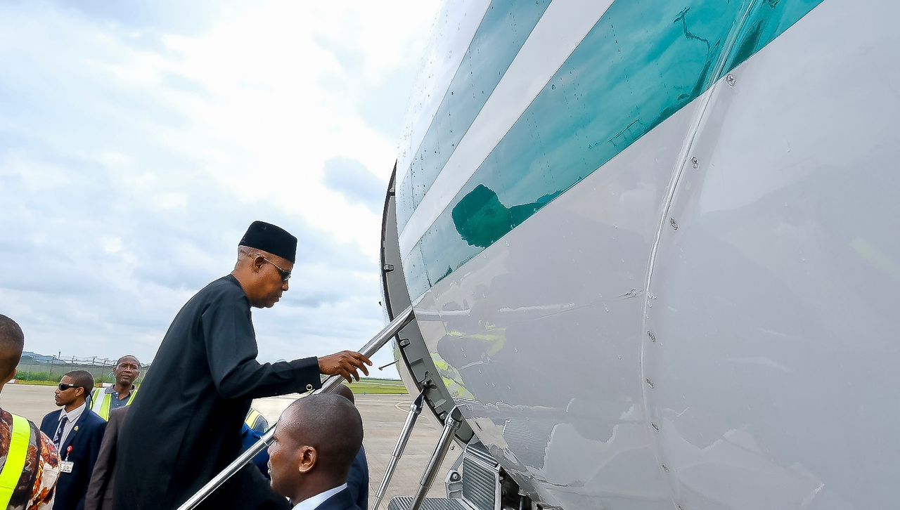 VP Shettima departs Abuja for US