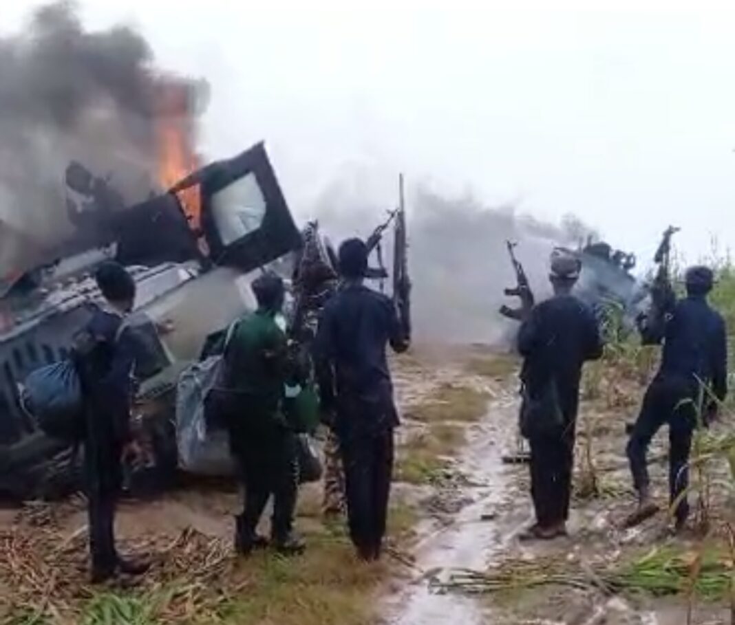 The Defence Headquarters (DHQ) has explained that the circumstances that led to the abandonment of two Mine Resistance Ambush Protected (MRAP) Vehicles by the troops recently seen being destroyed in a viral video by terrorists in Zamfara State.