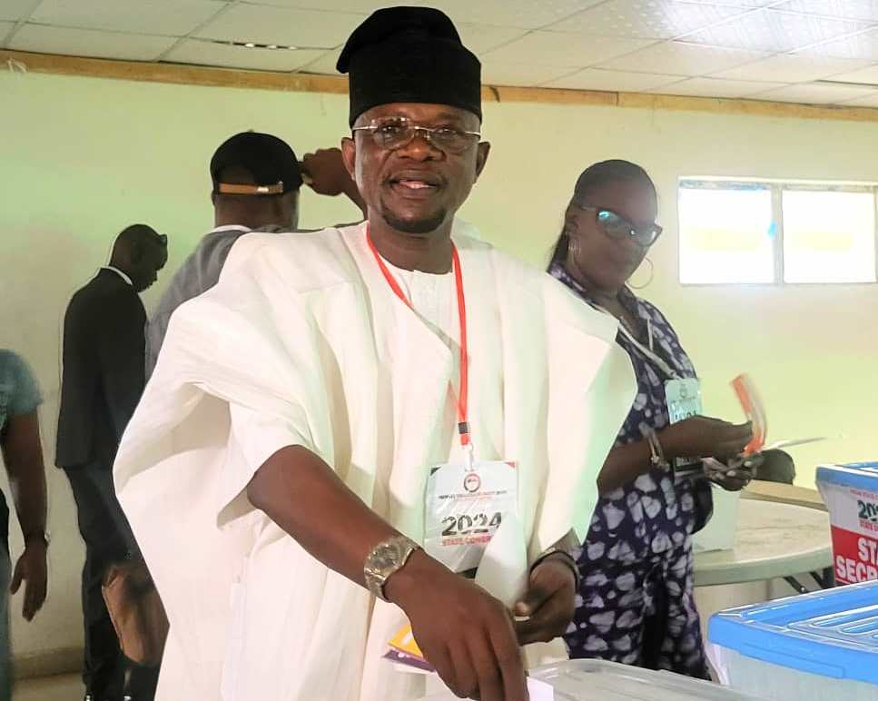 Tella vows to rebuild PDP as Ogun State Chairman, eyes 2027 victory