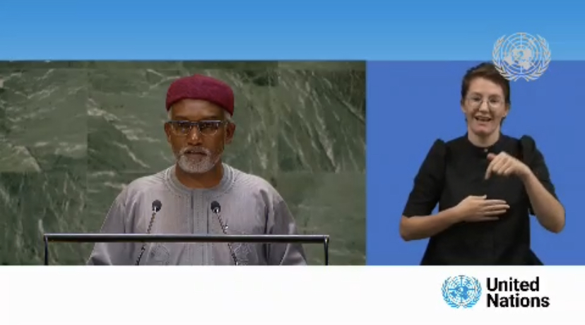 Nigerian govt calls for collective support from the international community to help Africa tackle challenges on financing the SDG.