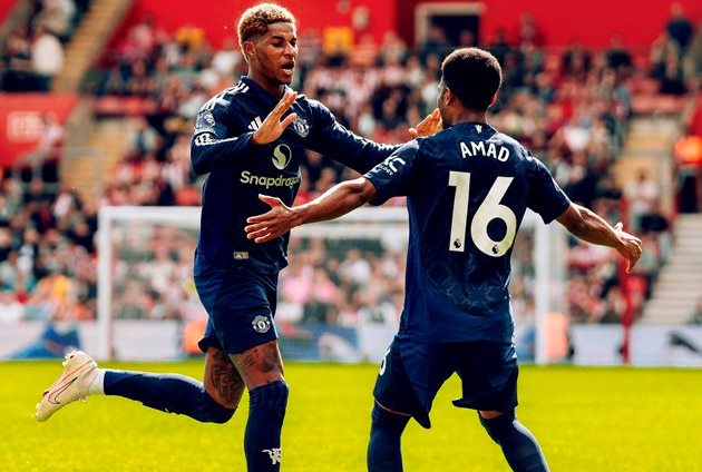 Man. United run riot against 10-man Southampton to secure massive victory