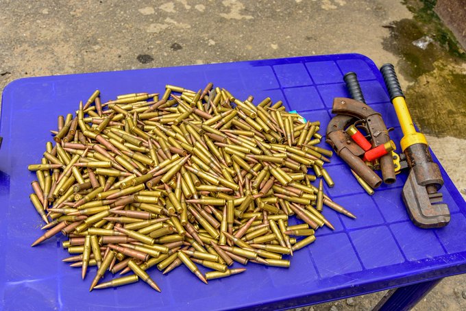 Shock discovery: Over 3,700 rounds of ammunition recovered in major police bust
