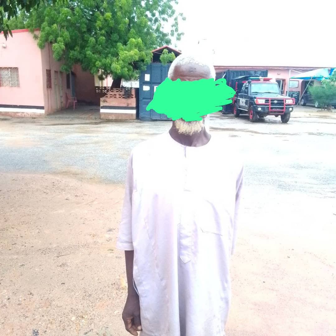 Sexagenarian arrested while allegedly carting away high-tension wire