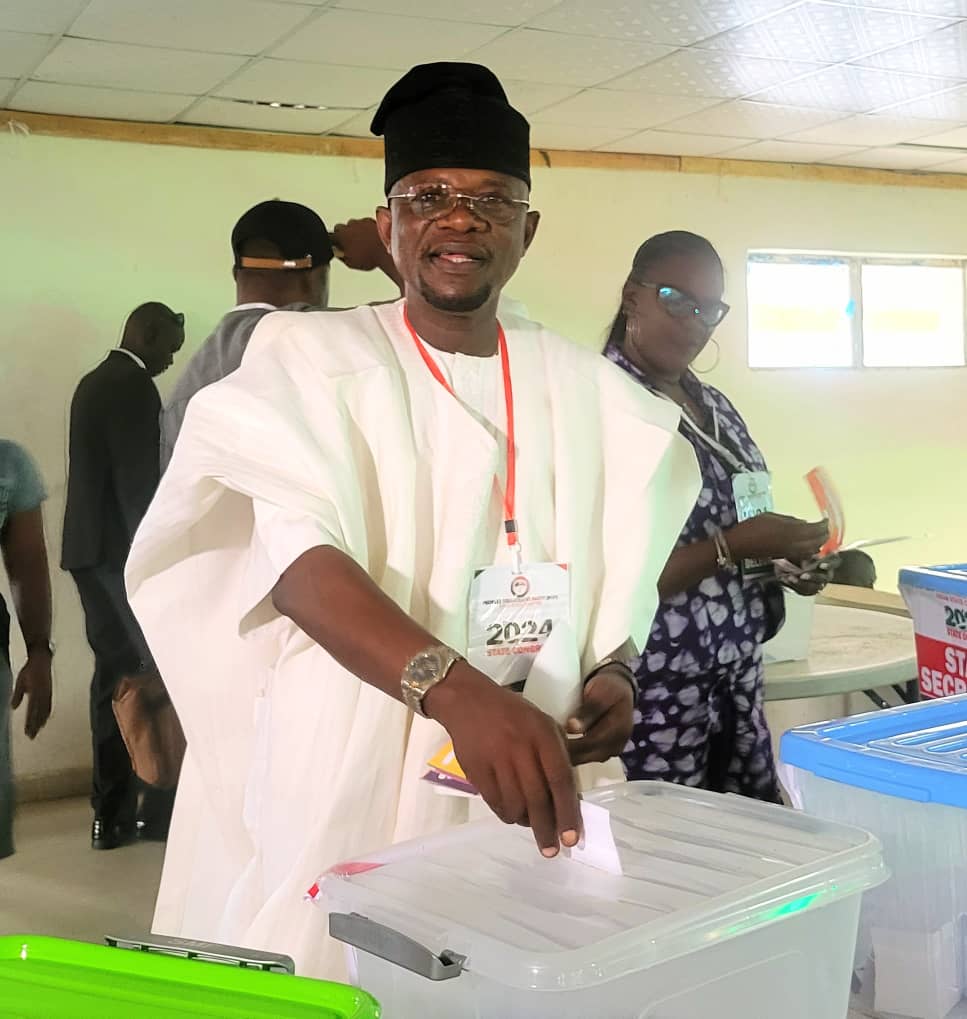 Rotarian Tella emerges new PDP chairman in Ogun