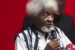Fraudsters create a video, with the use of AI, showing Prof.  Wole Soyinka advertising a drug for hypertension, with a man behind him. 