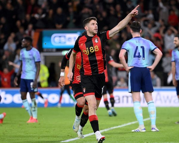Arsenal derailed: Bournemouth’s late surge stuns 10-Man Gunners