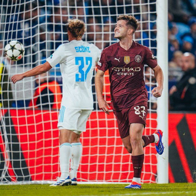 Manchester City crush Slovan Bratislava in dominant Champions League victory