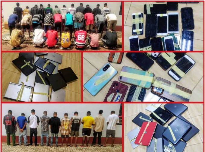 EFCC storms Ebonyi, Anambra, arrests 44 in massive fraud sting