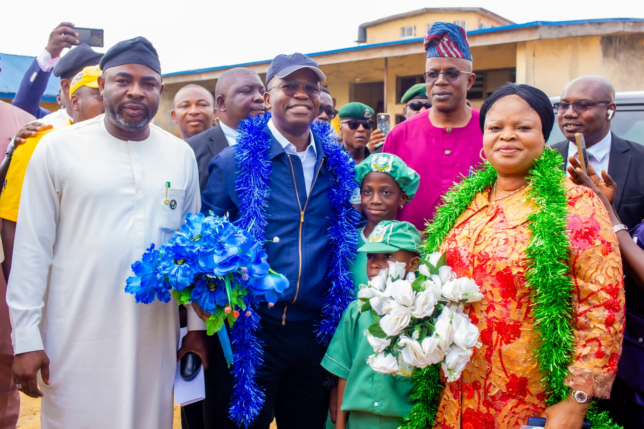 SSAP-SDGs, Princess Adejoke Orelope-Adefulire commissions two projects aimed at improving education and healthcare in Lagos East