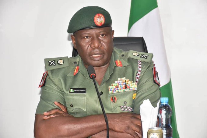 Acting COAS Olufemi Oluyede orders probe of alleged brutality of a man and woman by an Army officer and soldiers as shown in a viral video