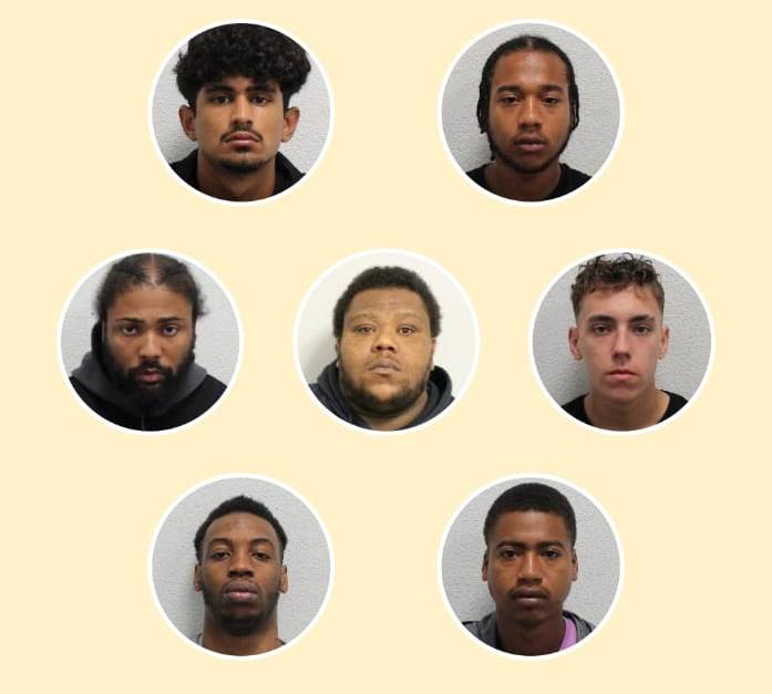 Peckham shootings: Seven London men sentenced to over 100 years in prison