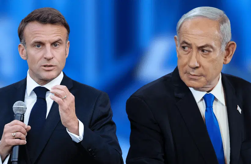 Netanyahu to Macron: 'Shame on you for calling for arms embargo on Israel'