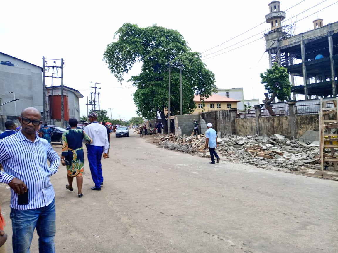 Lagos strikes back: Illegal Army structures torn down at Yaba College