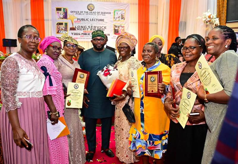 Long Service Awards: Lagos celebrates 361 workers for decades of commitment