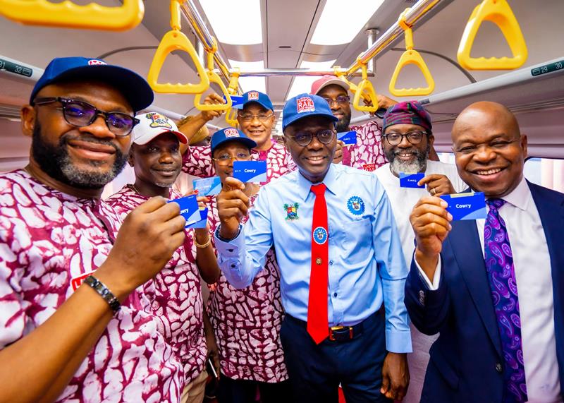 Sanwo-Olu kicks off commercial operations of Red Line with inaugural ride