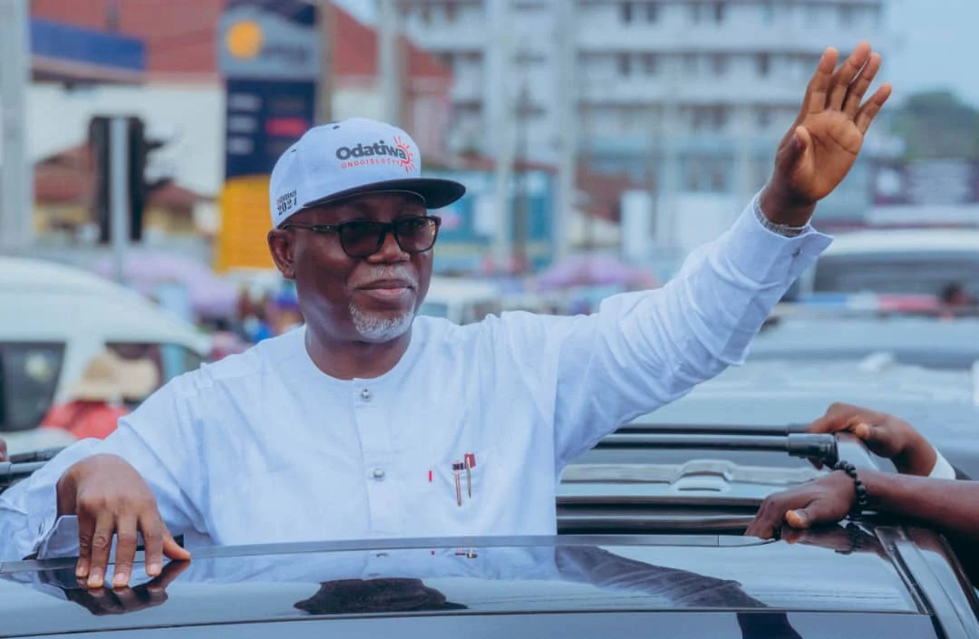 Lucky Aiyedatiwa of APC takes huge lead over PDP's Agboola Ajayi after declaration of results from 13 LGs in Ondo State governorship election