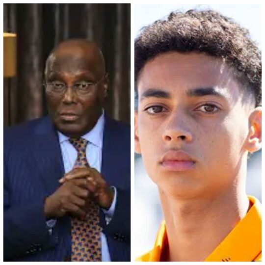 Atiku and Ugo Ugochukwu
