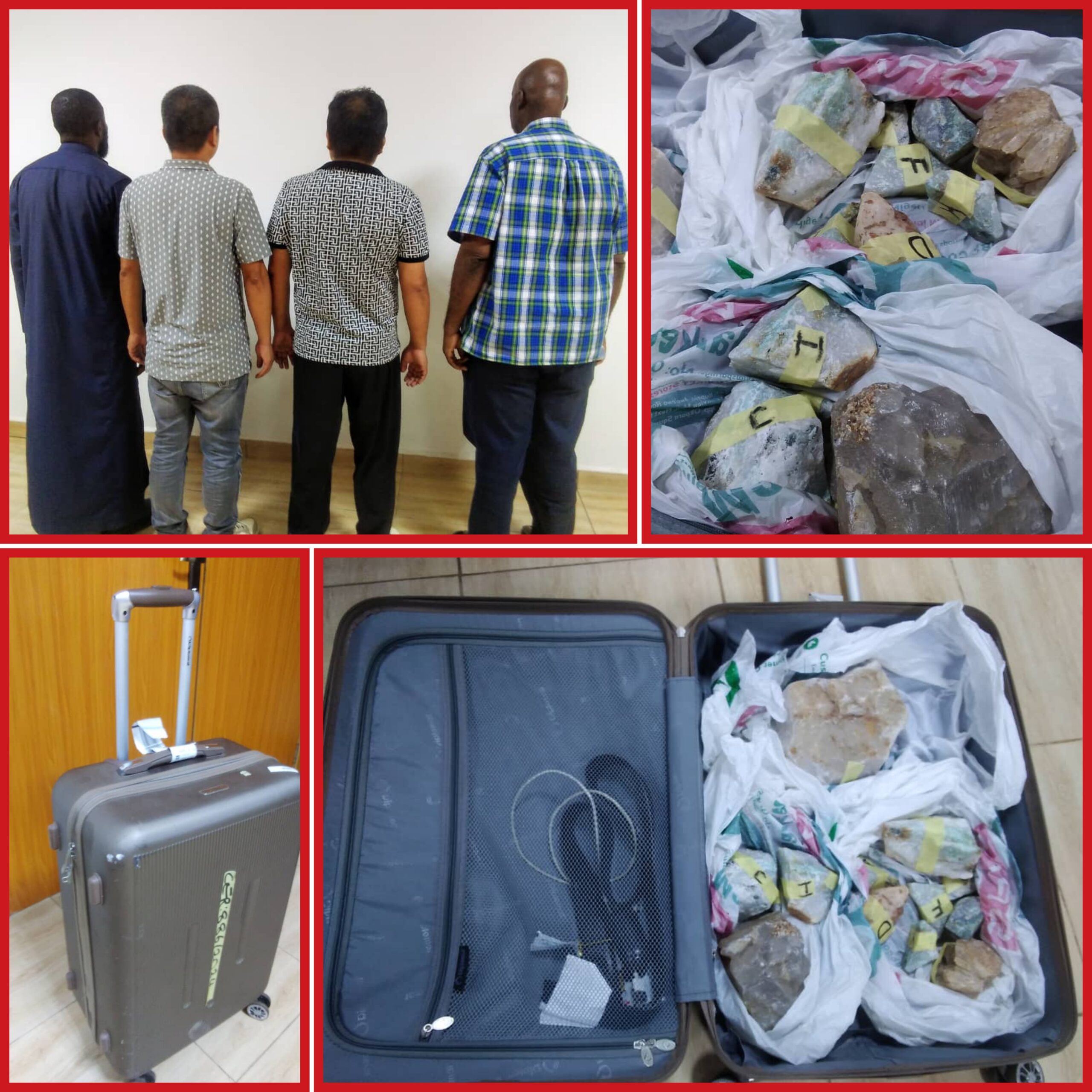 EFCC nabs two Chinese siblings, two Nigerians for allegedly attempting to export some solid minerals without requisite permit.