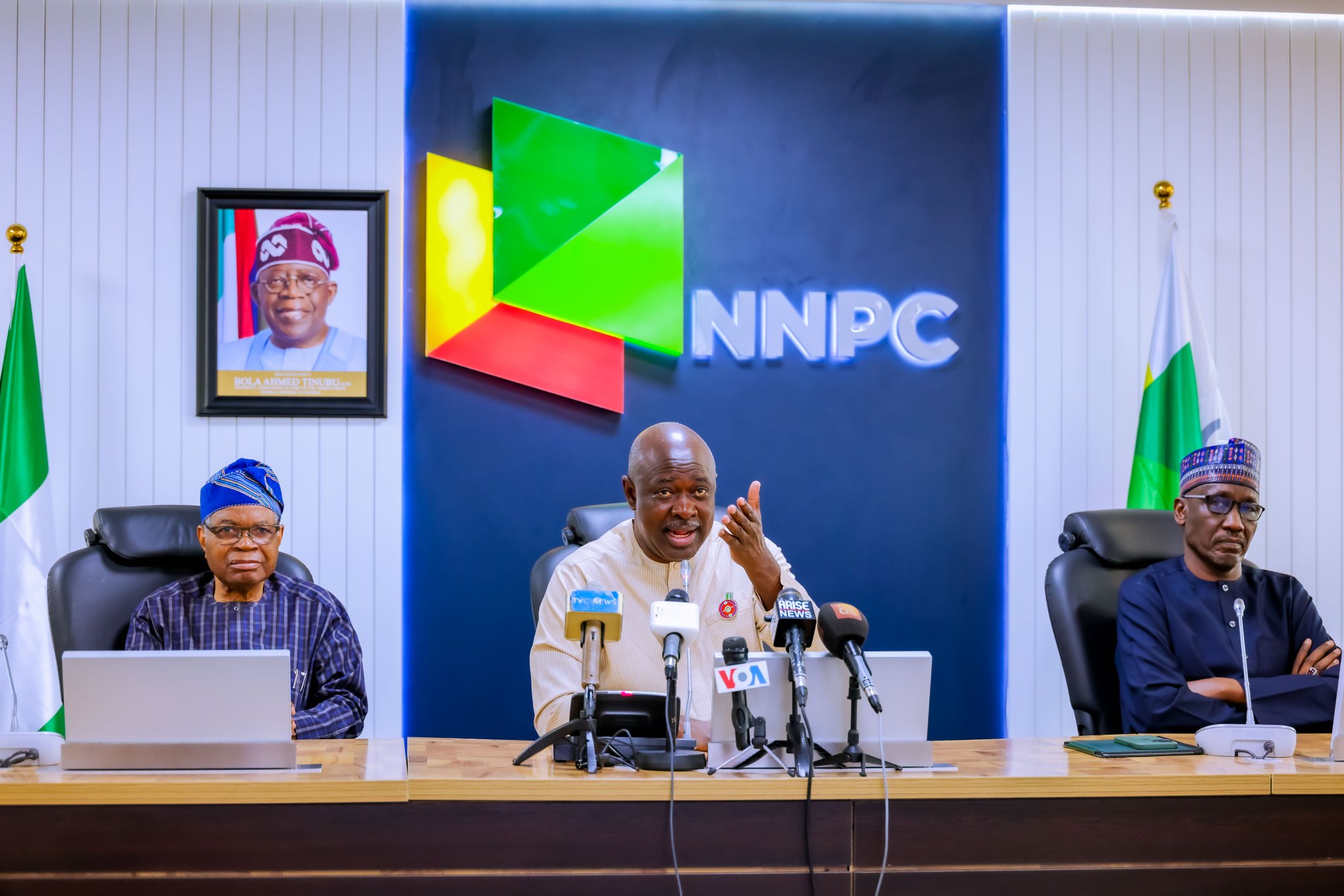 NNPC Ltd. says it has in conjunction with its partners revved up the country's crude oil and gas production to 1.8m mbpd and 7.4 scfd