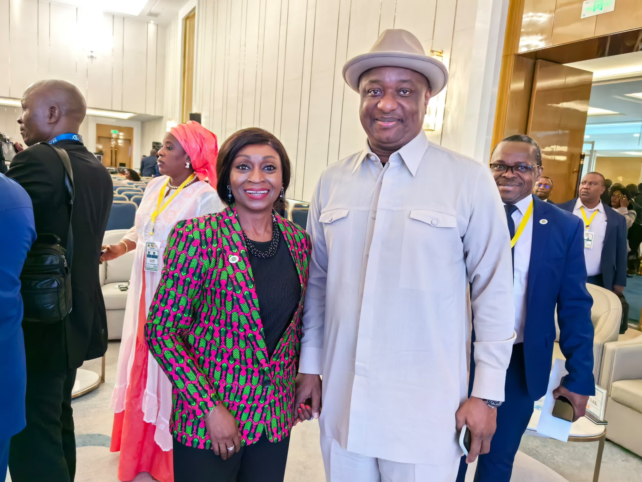 Nigeria's Ms Adefunke Adeyemi was re-elected as Secretary General of the African Civil Aviation Commission (AfCAC) in Brazzaville, Congo.