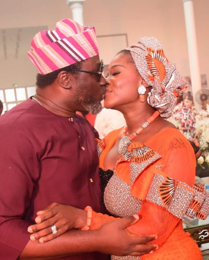 Mercy Johnson and husbandMercy Johnson and husband