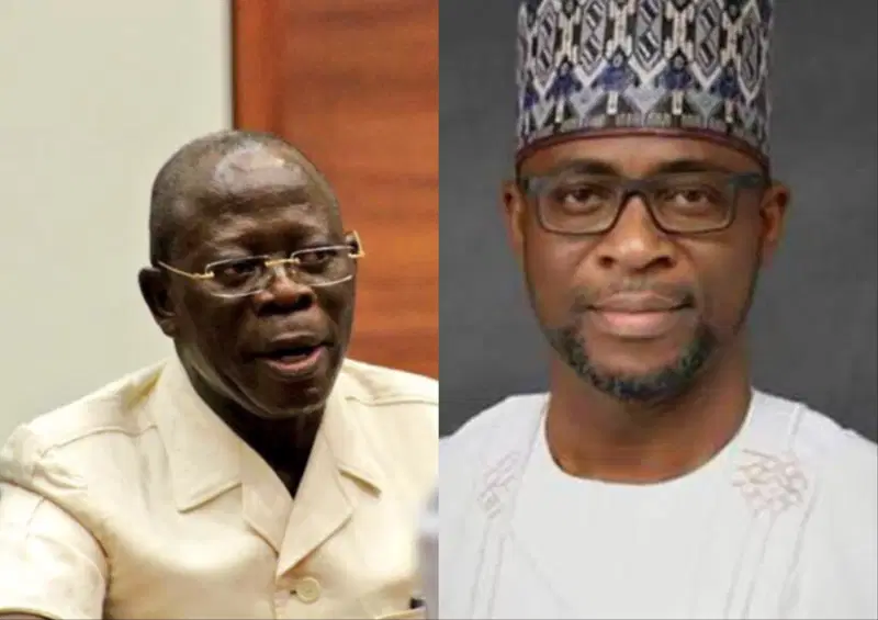 Adams Oshiomhole kicked against son’s appointment – Edo Deputy Gov