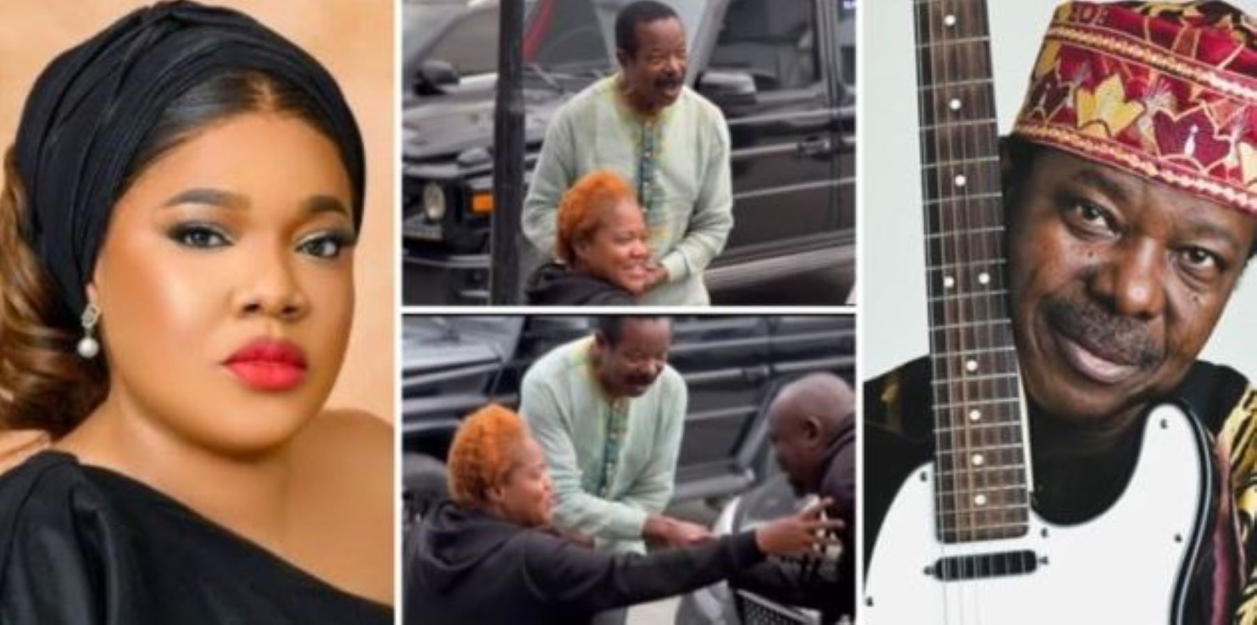 Toyin Abraham features King Sunny Ade in new movie