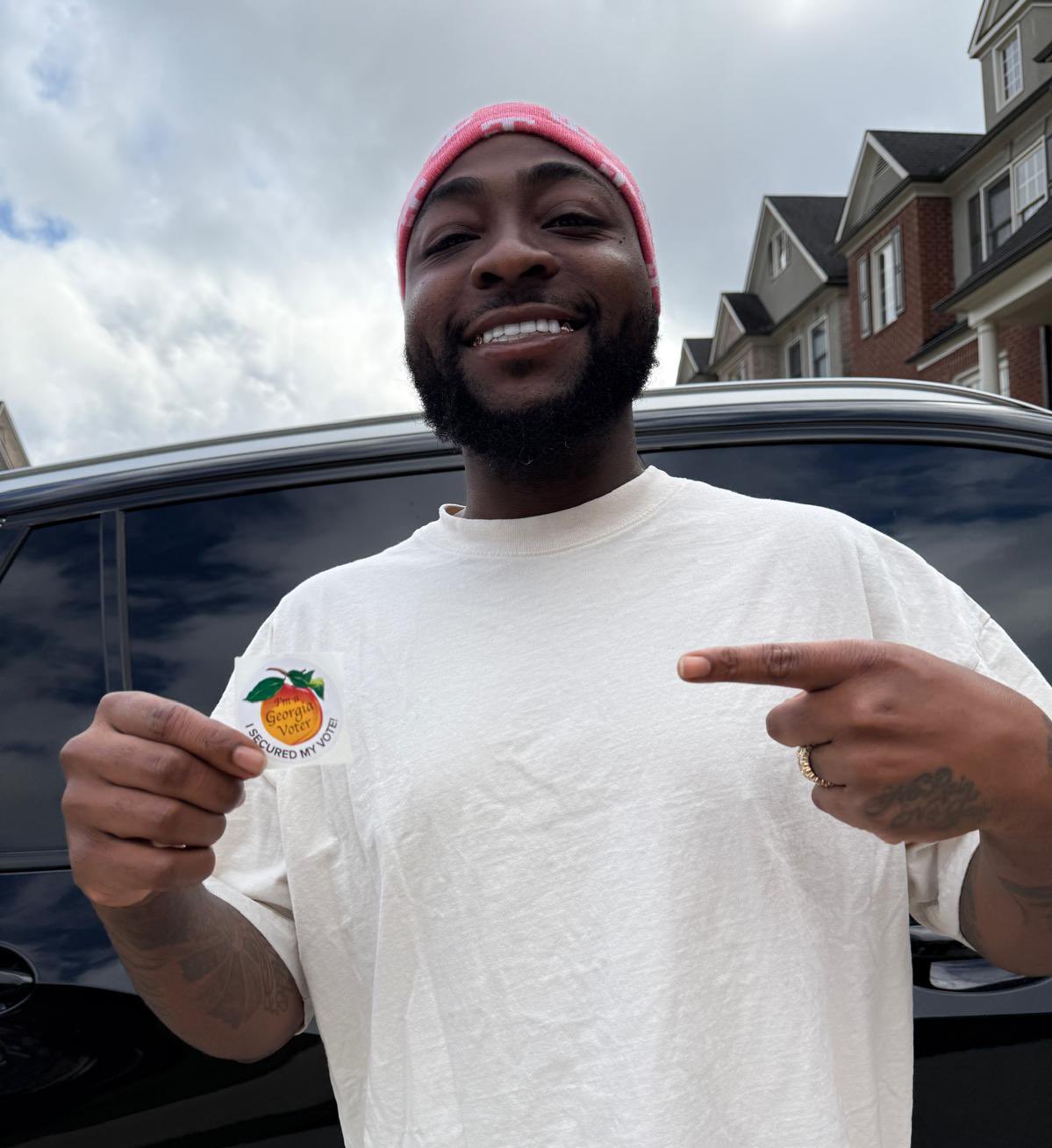 'You did that' - Davido hails Kamala Harris after defeat in US Elections