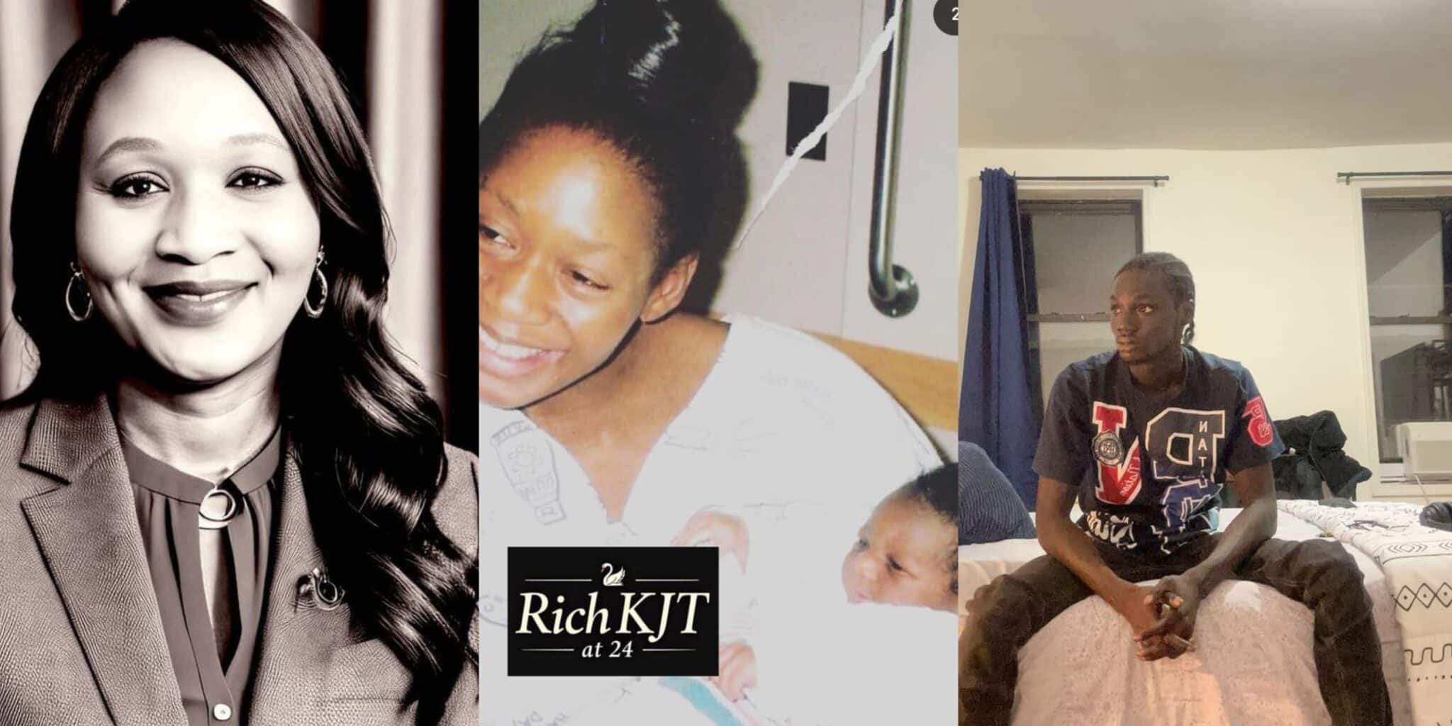 Kemi Olunloyo’s son opens up about battling hardships in America